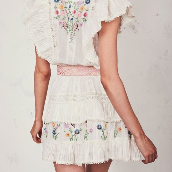 LoveShackFancy Embroidered Romy Dress - Picture 4 of 9